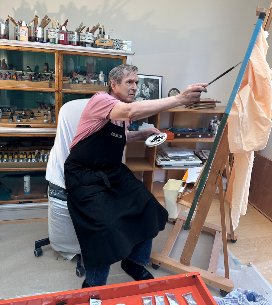 Jim Jazz painting